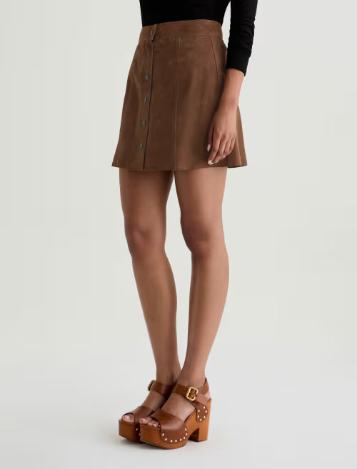 AG EVIE SUEDE SKIRT 100225555