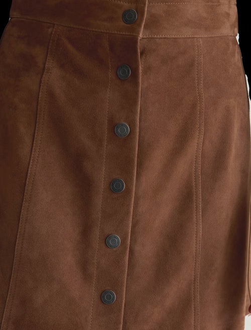 AG EVIE SUEDE SKIRT 100225555