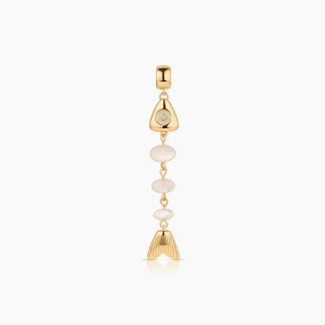 LA PEZ FISH BONE CHARM