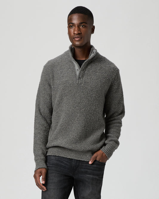 KOTONI SNAP COLLAR SWEATER 092225