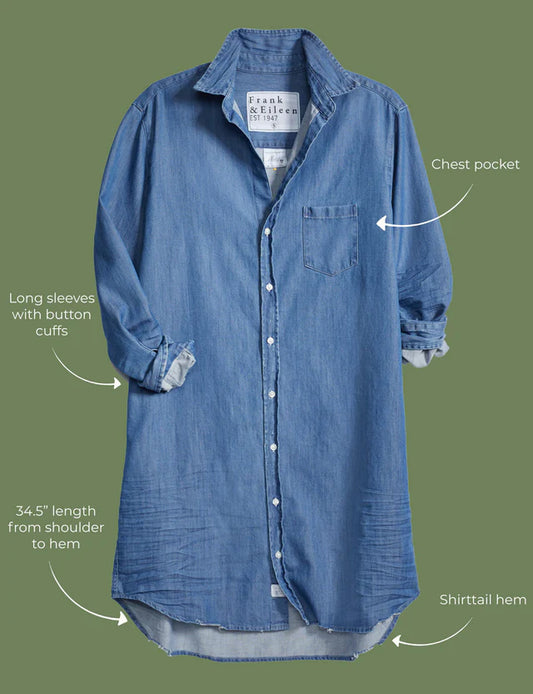 MARY CLASSIC SHIRTDRESS 042126