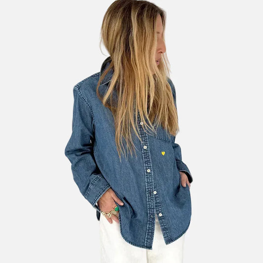 MIA DENIM SHIRT 060726
