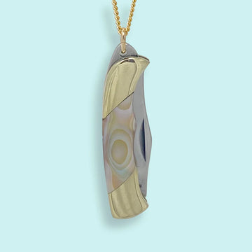 SHELL KNIFE NECKLACE 050625