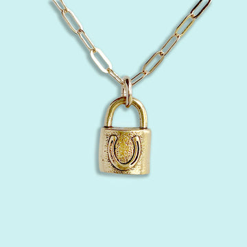 LOVE LOCK NECKLACE