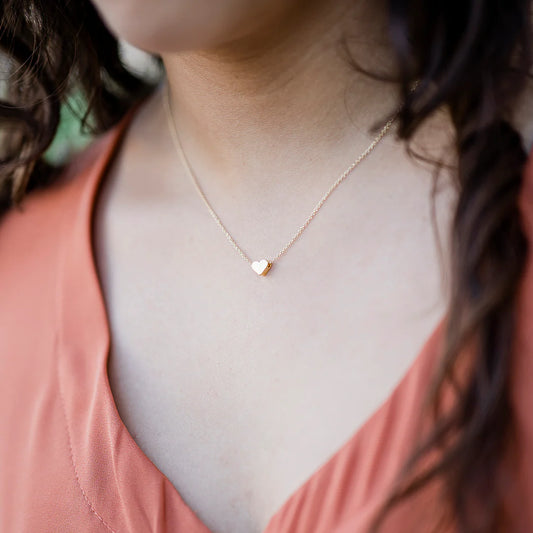 TINY HEART NECKLACE