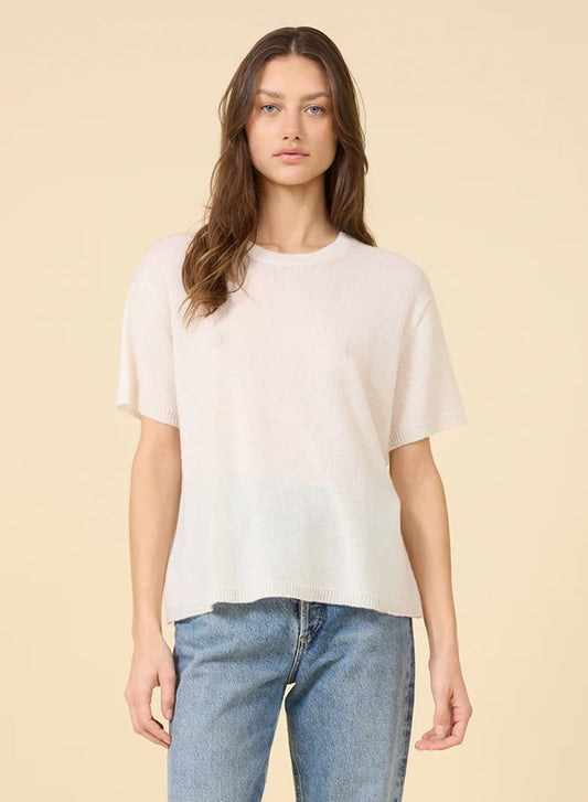 SLOANE CASHMERE TEE 021326