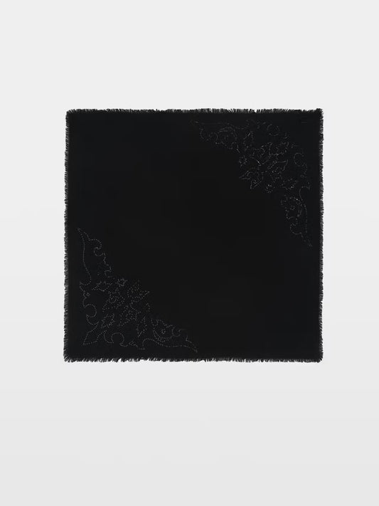 STRASS WESTERN SCARF 100526