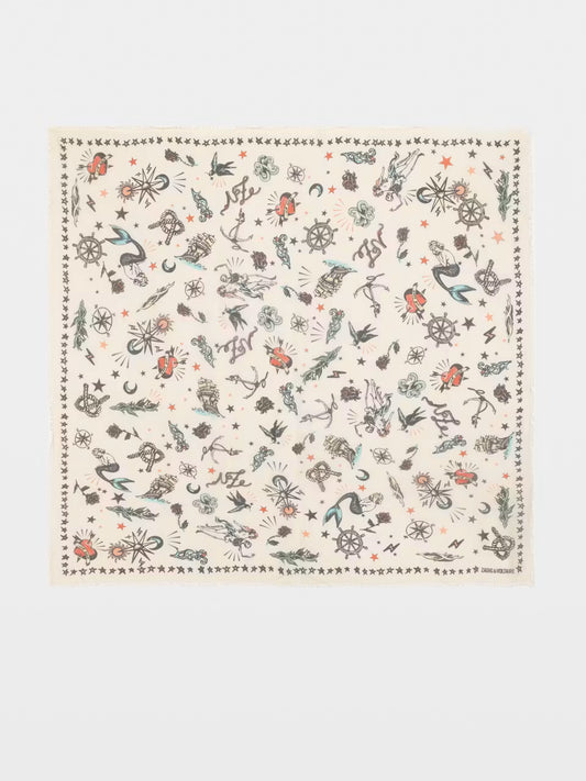KERRY TATTOO SCARF