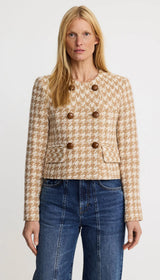 COLLARLESS DB MINI JACKET 072226
