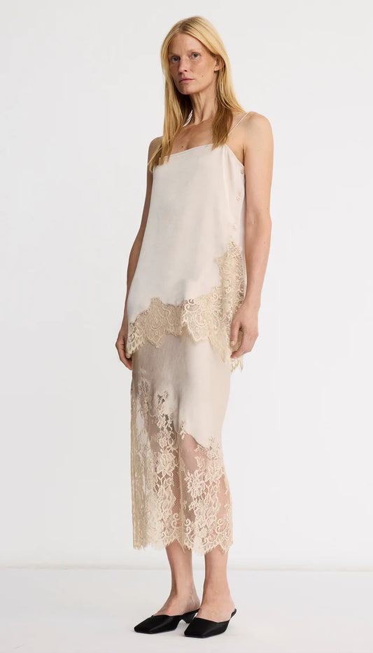 LINGERIE SLIP SKIRT 072226