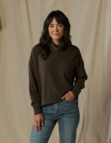 PUREMESO FUNNEL NECK PULLOVER 101224