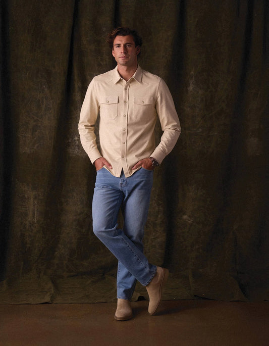 TENTOMA STRETCH BUTTON UP 091825