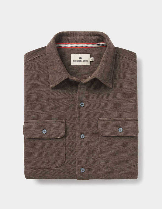 TEXTURED KNIT SHIRT 100926