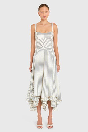 MONTEREY STRIPE DRESS 030626