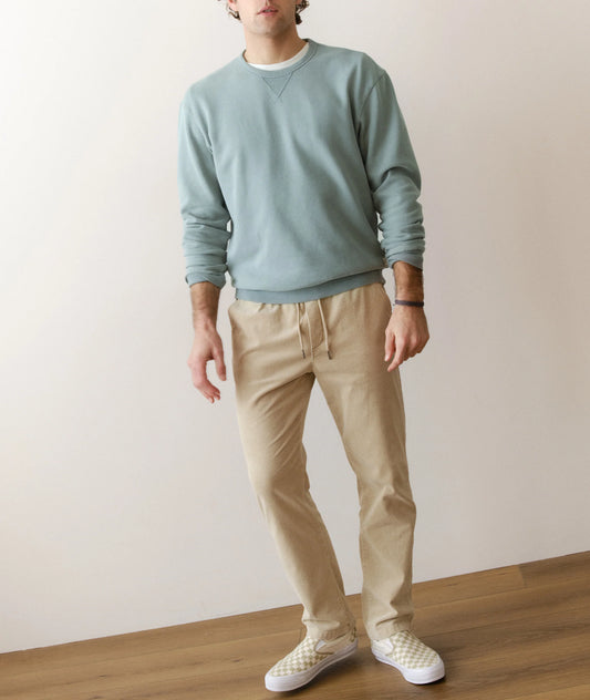 RELAXED FLEECE CREWNECK 010326