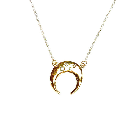 CRESENT MOON NECKLACE