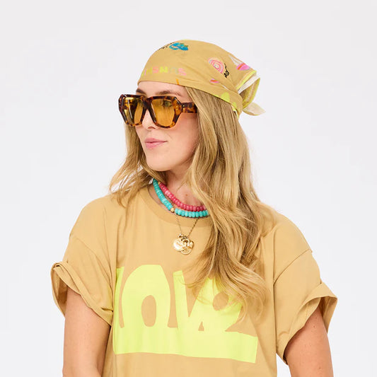 LOVE EVOLVE BANDANA 060726