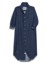 RORY DENIM MAXI SHIRTDRESS 091525