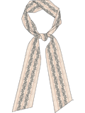ROZA-B  SCARF 022326
