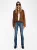 LESSA CROP SUEDE JACKET 121125