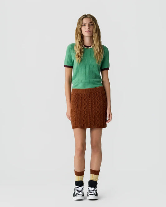 CABLE MINI SKIRT 083126