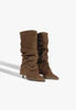 MIKKI CLOAK SUEDE BOOTIE 090225