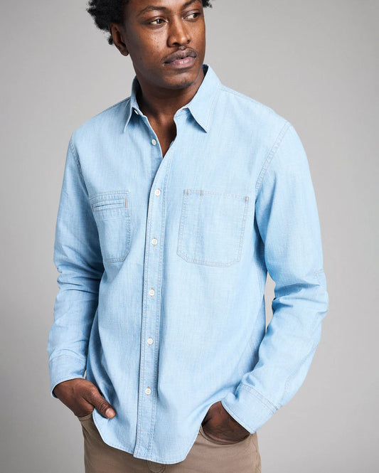 CHAMBRAY FIELD SHIRT 031326