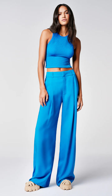 PLEATED TROUSER