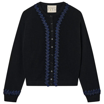 TWISTED RIBBON CARDIGAN 081225