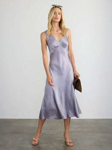 DARYA DOUBLE VNECK DRESS 040525