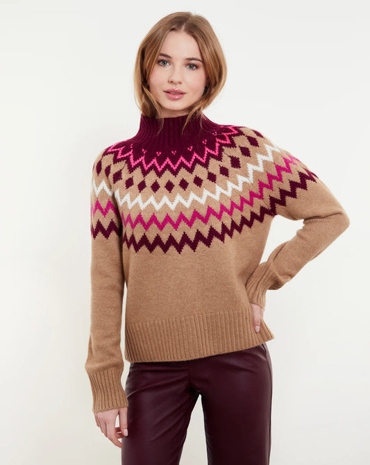 SARA OVERSIZED FAIRISLE 100725