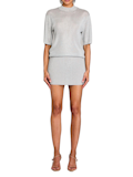 RAE METALLIC MINI DRESS 021326