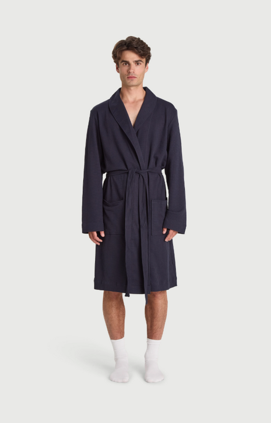 WAFFLE KNIT ROBE 100726