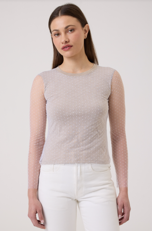 SLUB TULLE LS 101626