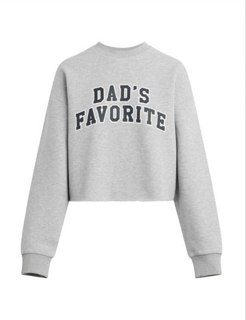 THE CROPPED DF SWEATSHIRT 102226