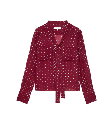 MODERN TIE BLOUSE 102726