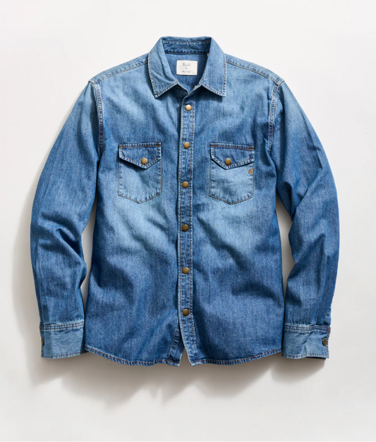 SHOALS DENIM SHIRT 092326