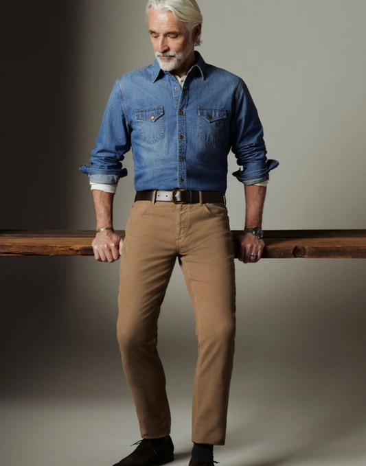 SHOALS DENIM SHIRT 092326