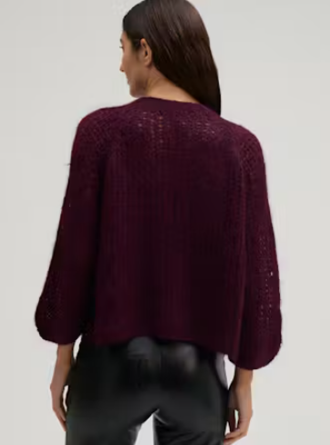 CROPPED HANDKNIT CARDIGAN 102626