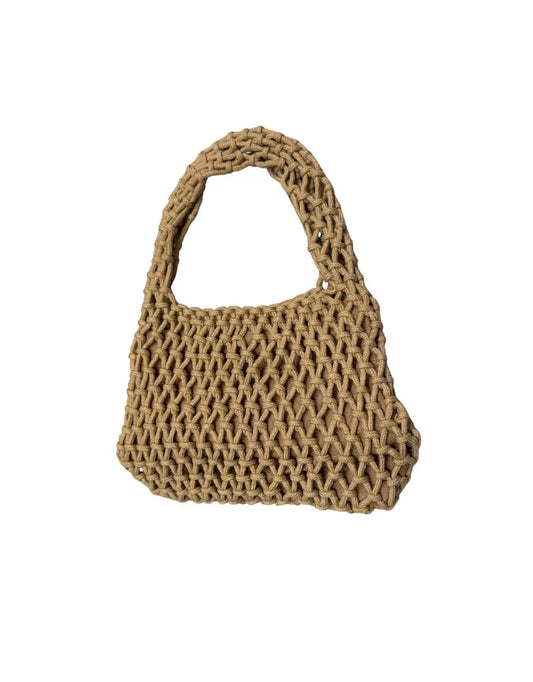 WOVEN ROPE PURSE 051526