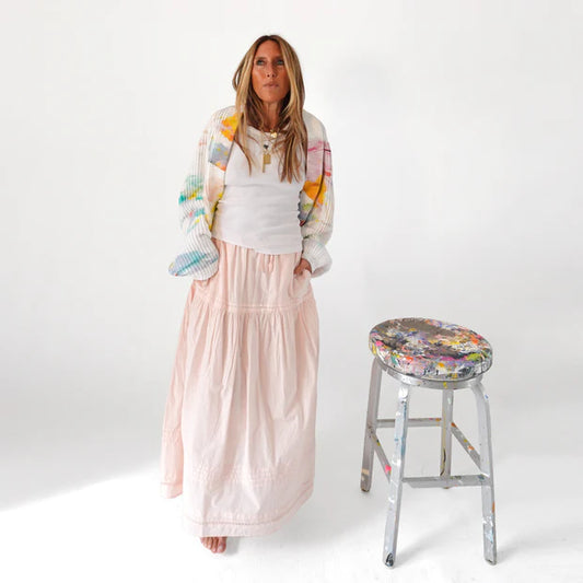 VACANCE PINTUCK SKIRT 041526