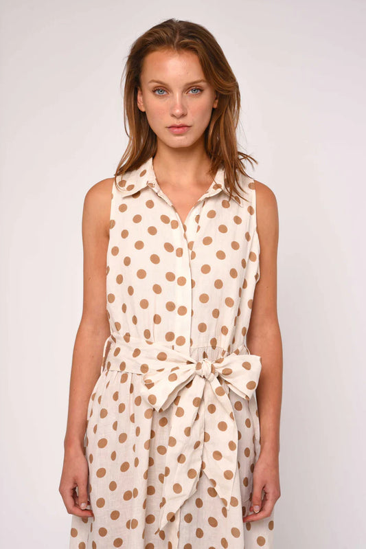 ARLENE POLKA DOT DRESS 032426