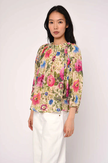 ADRIANA ELASTIC BLOUSE 032426