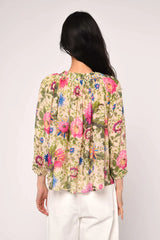 ADRIANA ELASTIC BLOUSE 032426