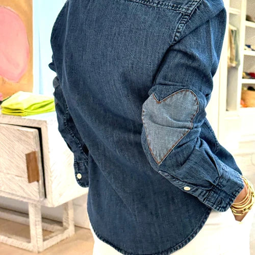 KEATON DENIM SHIRT 091826