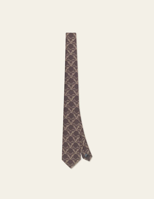 TILE FLOWER TIE 092025
