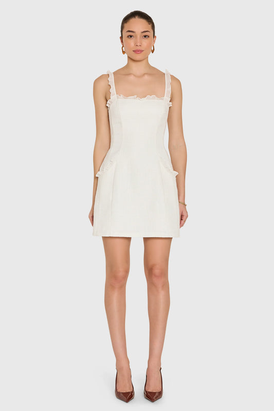 ANDREINA TWEED DRESS 050426