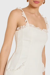 ANDREINA TWEED DRESS 050426