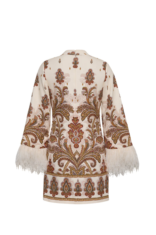 VIDA FEATHER DRESS 092226