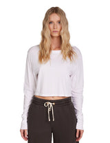 MERT LONG SLEEVE CROP TEE 111725